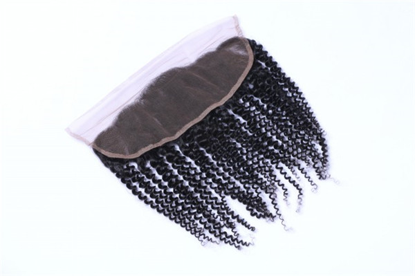 Short virgin hair bundles with lace closure XS025